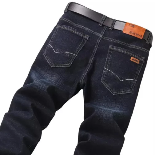 Formal casual men jeans - Image 3