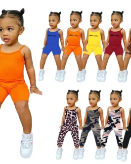 Girl Clothes Kids Jumpsuit