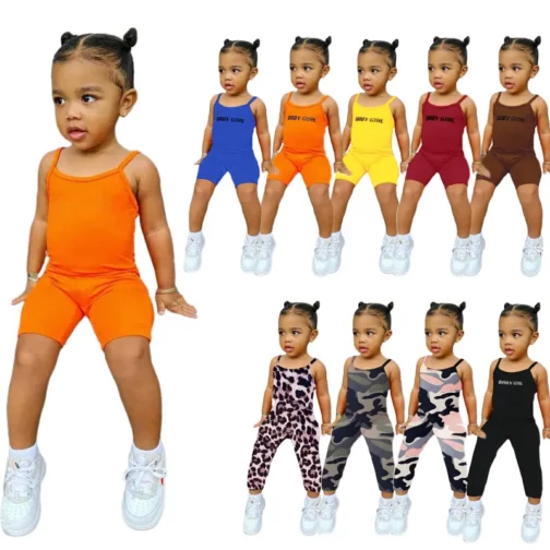 Girl Clothes Kids Jumpsuit