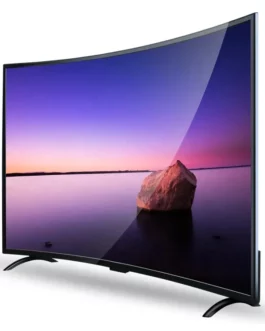 On Line Spring Festival OEM UHD Screen 4K LED Television Smart Curved TV