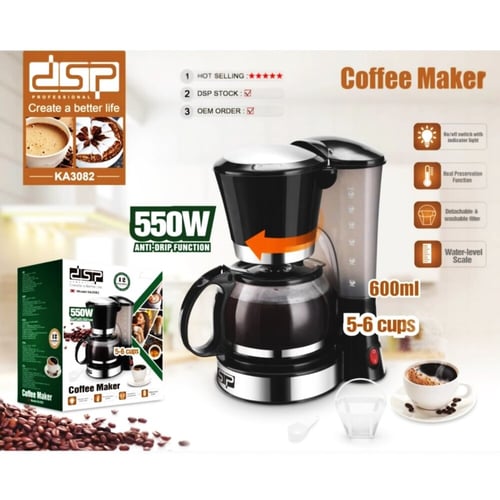 Coffee Maker ~~550W Model KA 3082