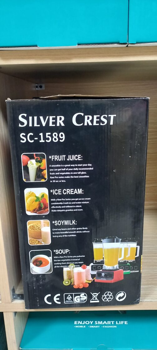 SILVER CREST MULTIFUNCTIONAL BLENDER ROBOT~~ 3000WATT - Image 3