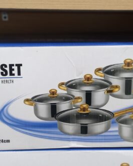 Cookware Set ~12Pcs Adjust