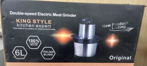 Electric Meat Grinder~~Double-Speed 6P - Image 3