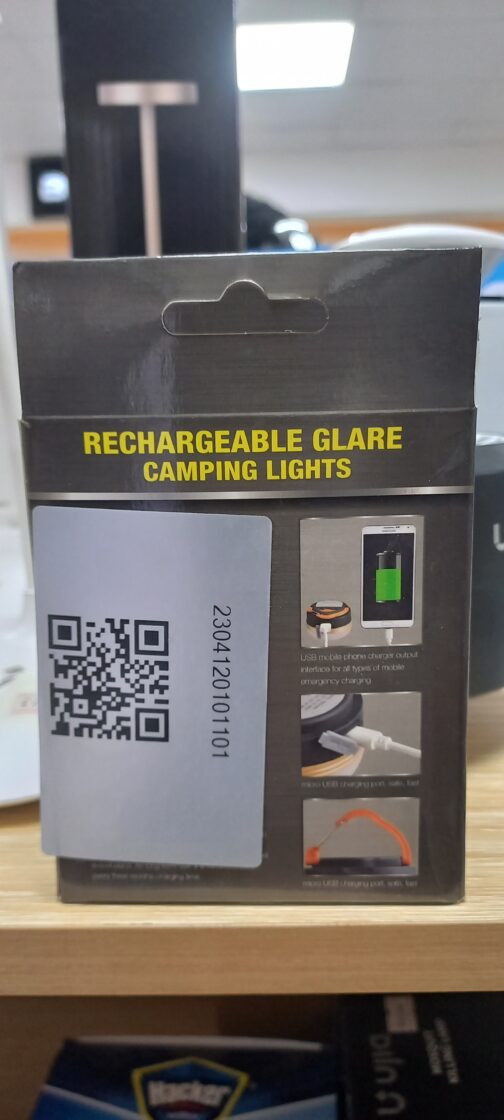 Rechargeable Glare Camping Light - Image 3