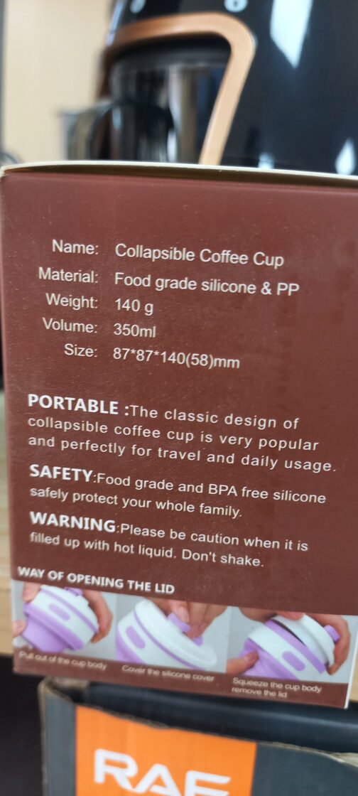 Collapsible coffee cup~~350ML - Image 4