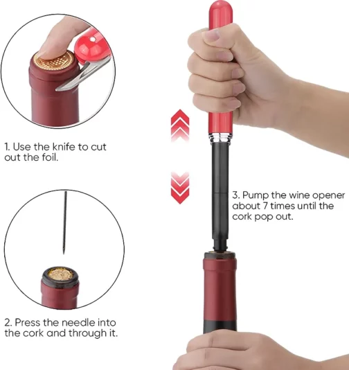 Air Pump ~~Wine Opener - Image 3