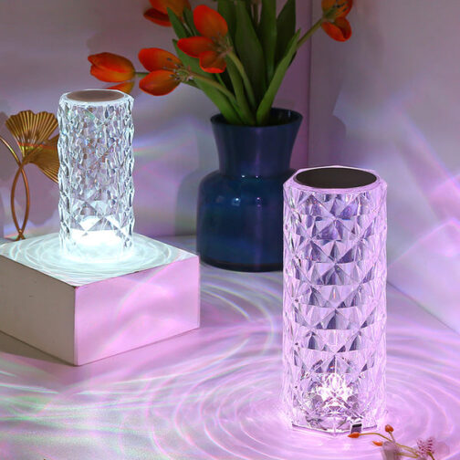 Rose Diamond Table Lamp