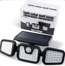 Split Solar~~ Wall Lamp