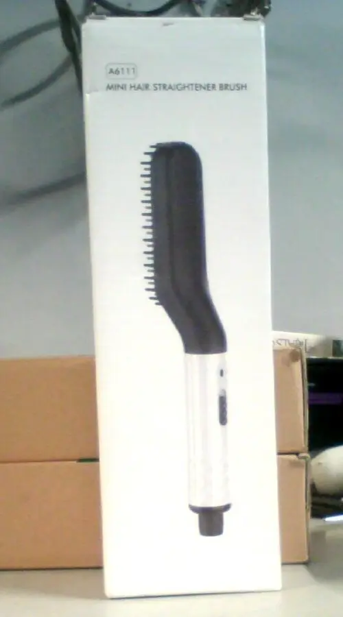 Mini Hair Straightener Brush~~A6111 - Image 3