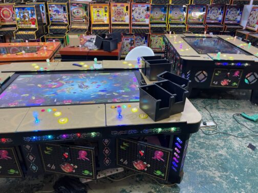 Metallic fish tables ~~Casino for Resale to B2B